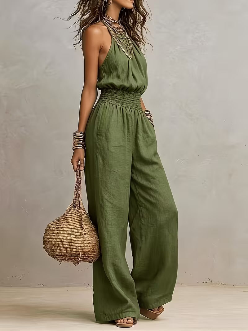 Veloura - Allure Open-Back Jumpsuit