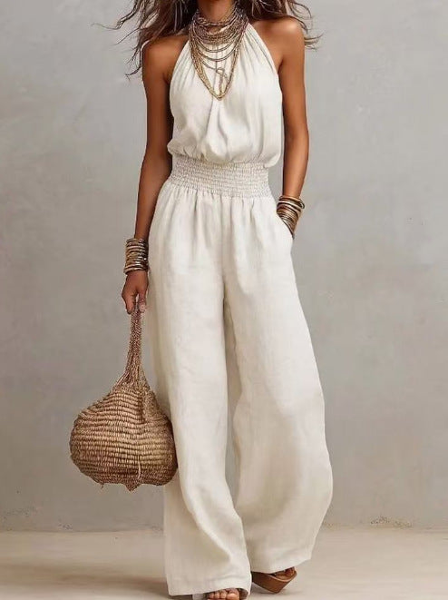 Veloura - Allure Open-Back Jumpsuit